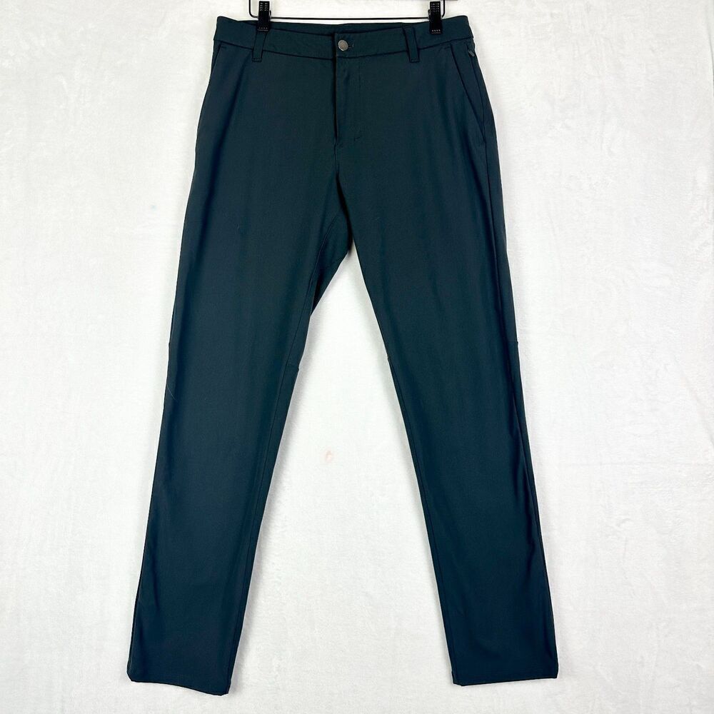 Lululemon Commission Pant Classic Size 31 Warpstreme Obsidian Chino 30.5" Inseam